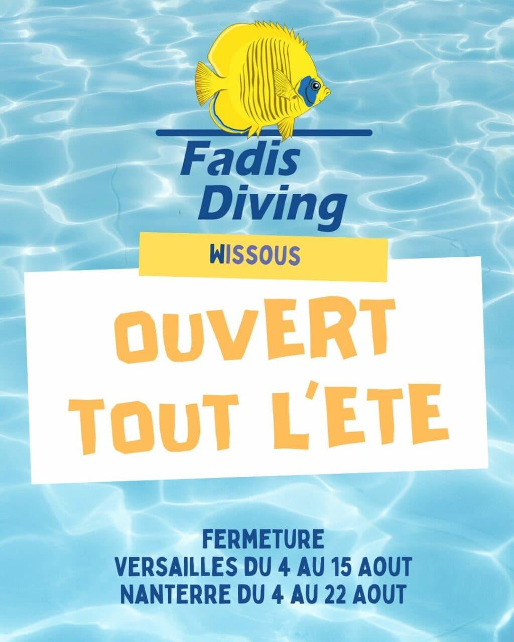 Centre de plongée Fadis Diving à Nanterre